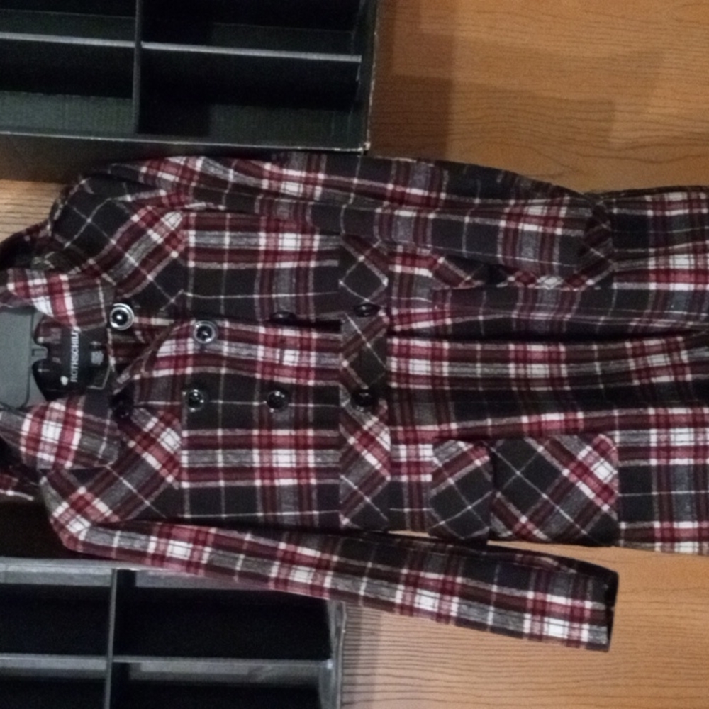 Rothschild Plaid Peacoat